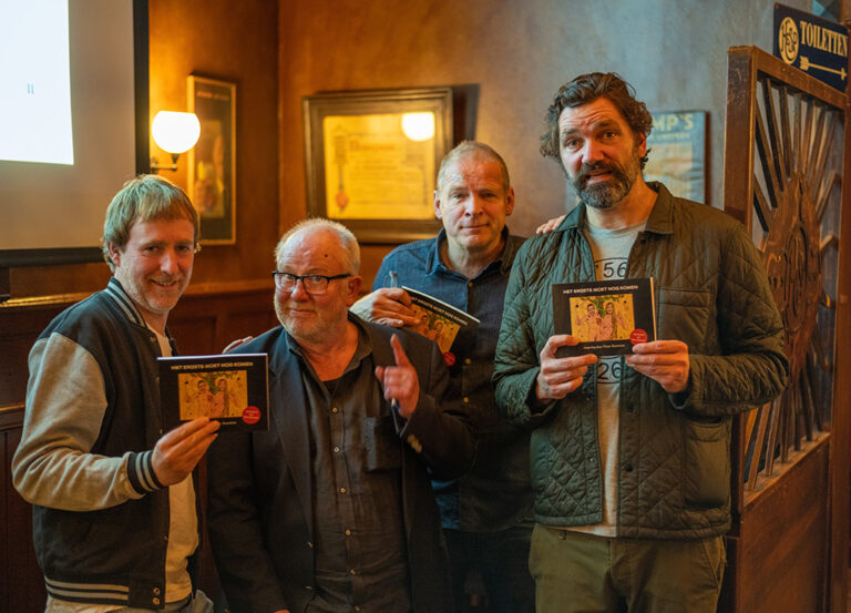 boekpresentatie ‘Het ergste moet nog komen’. – Martyn F. Overweel